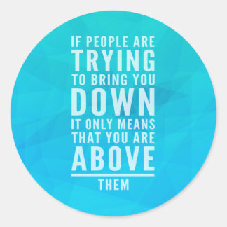 Adesivo Traga-o para baixo