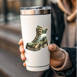 Adesivo Trail Hiking Boot Vinyl Sticker | Die-Cut Sticker