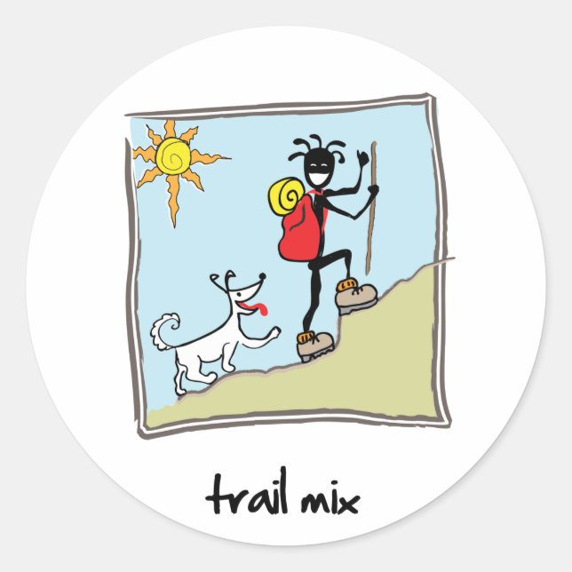 Adesivo "Trail Mix" (Frente)