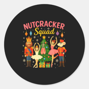 Adesivo Traje de Natal da Equipe do Quebra-Nozes de Ballet