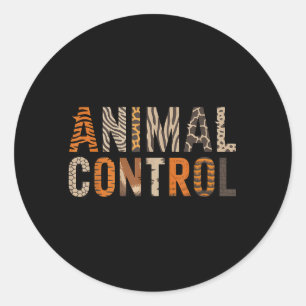 Adesivo Traje engraçado de controle de animais para o Hall