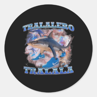 Adesivo Tralalalero Tralala Funny Memória Italiana Brainro