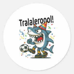 Adesivo Tralalalero Tralala Itália Brainrot Soccer Anivers
