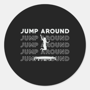 Adesivo Trampoline Salta Em Torno Do Esporte Gymnáutico T