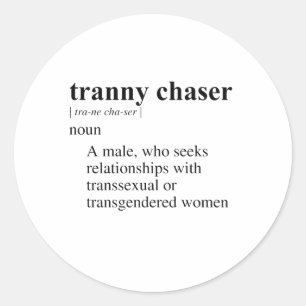 ADESIVO TRANNY CHASER