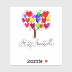 Adesivo Transforme o Trabalho de arte do seu filho ou o de