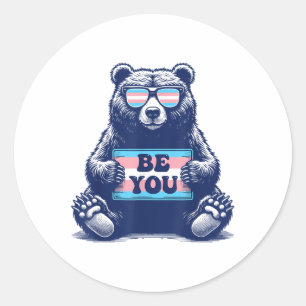 Adesivo Transgender Be You Trans Orgulho M2f F2m