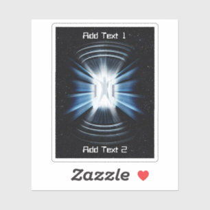 Adesivo Transportador de Espaço Exterior