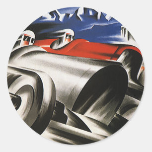 Adesivo Transporte Antigo, Carros Esportivos de Corrida