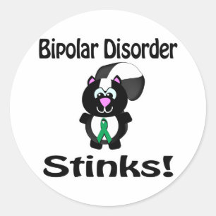 Adesivo Transtorno Bipolar Fedia Design de Conscientização