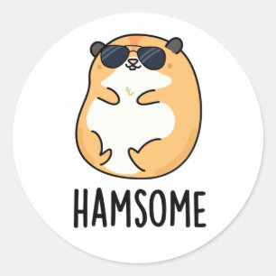 Adesivo Trapalha de Hamster Bonita e Bonita