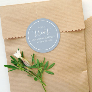 Adesivo Tratamento de Caligrafia Simples para Casamento em