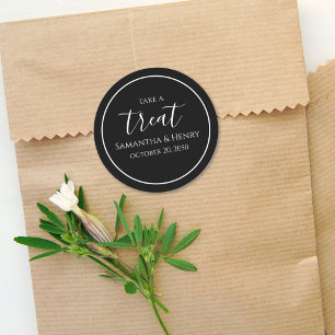 Adesivo Tratamento de Script de Caligrafia Simples de Casa