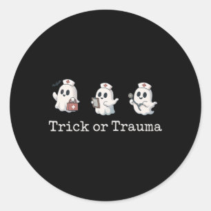 Adesivo Trauma De Enfermeira Do Fantasma Cute Do Dia de as