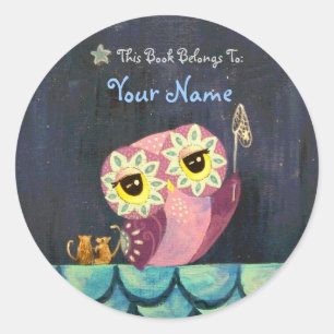 Adesivo Trave uma estrela de queda - este livro pertence a