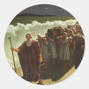 Adesivo Travessia de Moisés pelo Mar Vermelho, Religião Vi