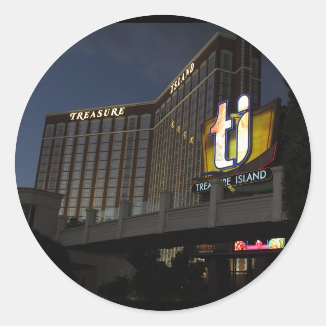 Adesivo Treasure Island Las Vegas (Frente)