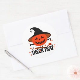 Adesivo Treck Trat Pumpkin sorrindo