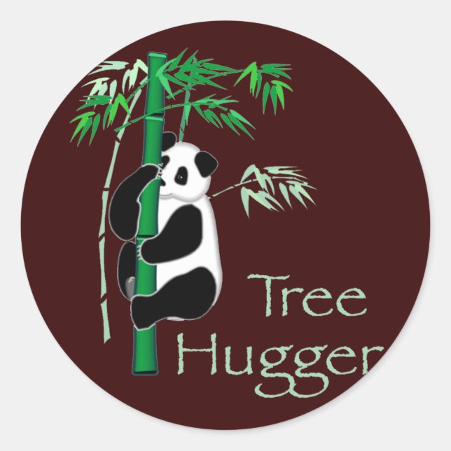 Adesivo Tree Hugger Panda (Frente)