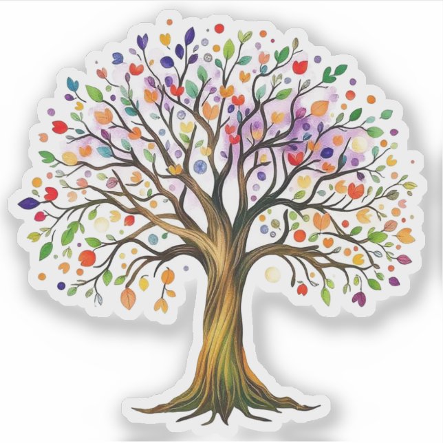 Adesivo Tree of Life vinyl sticker (Frente)