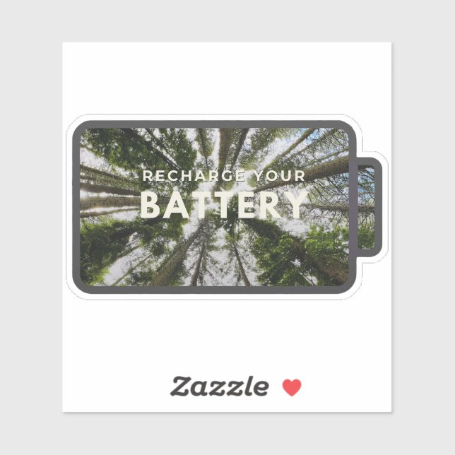 Adesivo Trees Recharge Sticker (Folha)