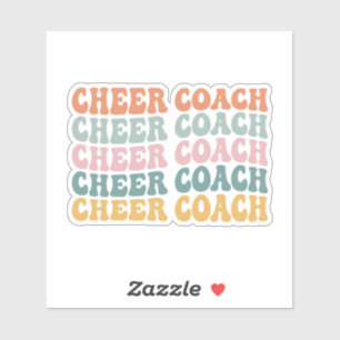 Adesivo Treinador Cheer