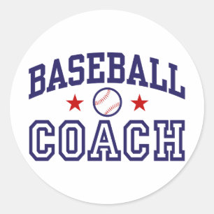 Adesivo Treinador de basebol