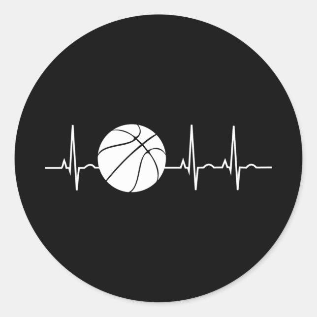 Adesivo Treinador de Basquete para pulsação Ekg (Frente)