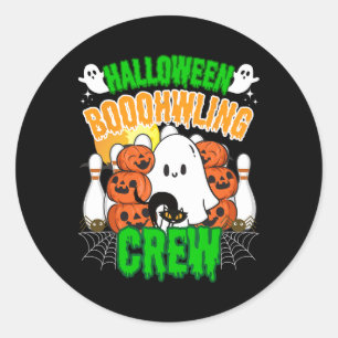 Adesivo Treinador de Boliche Crianças de Halloween Jogador