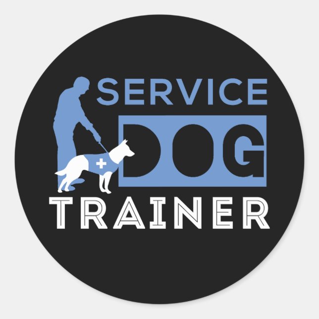 Adesivo Treinador de Cães de Serviço (Frente)
