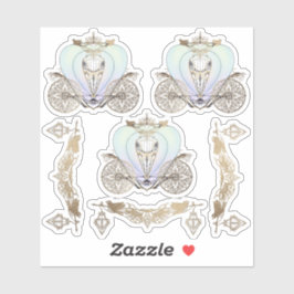 Adesivo Treinador de Contato de Cinderela e lanternas