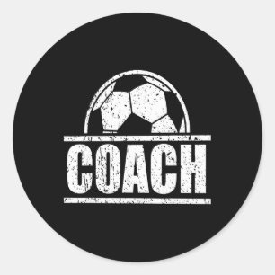 Adesivo Treinador de Futebol Esportes Equipe de Treinament