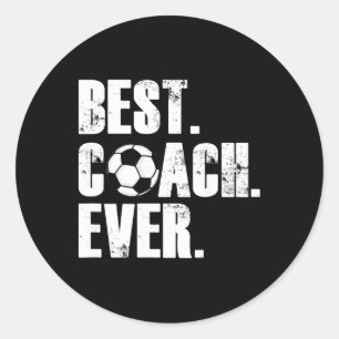 Adesivo Treinador de Futebol - Melhor Presente de Futebol 