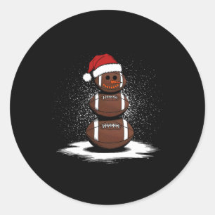 Adesivo Treinador de Natal Snowman Santa Claus