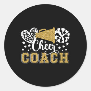 Adesivo Treinador de Torcida Treinador de Cheerleading Apr