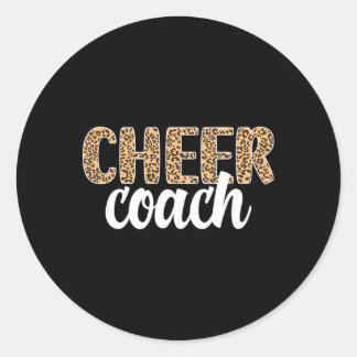 Adesivo Treinador de Torcida Treinador de Cheerleading Leo