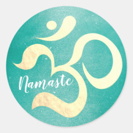 Adesivo Treinador de Vida do Instrutor de Meditação do Yog