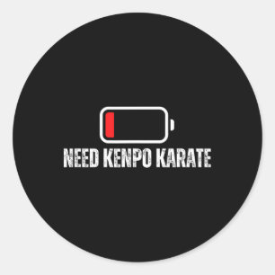 Adesivo Treinador do Kenpo Americano de Baixa Tortura Prec