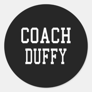 Adesivo Treinador Duffy Futebol Personalizado Futebol Socc