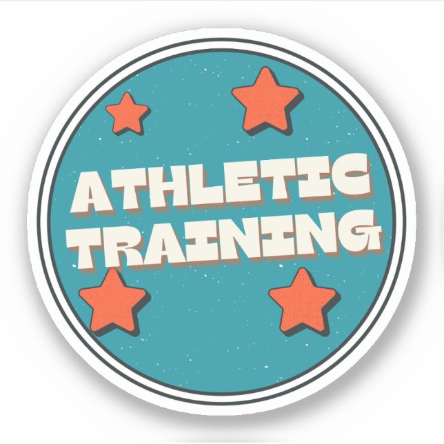 Adesivo Treinamento atlético (Frente)