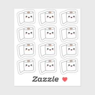 Adesivo Treinamento em Papel de Banho/Banheiro