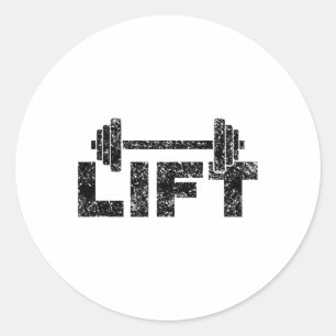 Adesivo Treino de Levantamento de Peso Musculação Academia