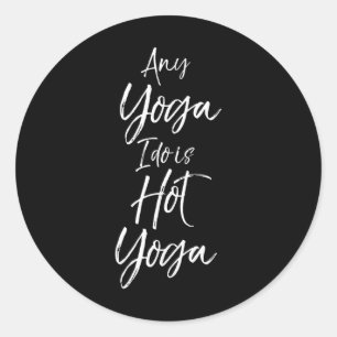 Adesivo Treinos de Yoga Estúdio de Design de Fitness Femin