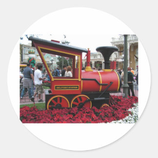 Adesivo trem de Natal