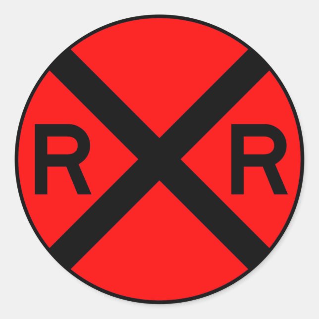 Adesivo Trem de Sinalização de Estrada de Ferro (Frente)