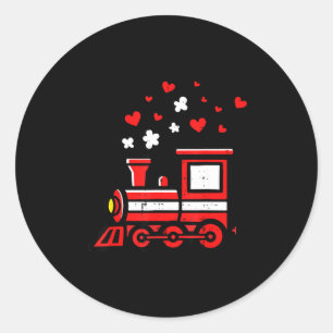 Adesivo Trem do Dia dos Namorados Locomotiva Fofa Meninos