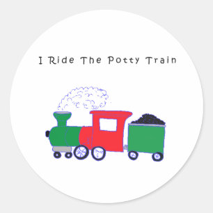 Adesivo Trem do Potty