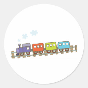 Adesivo Trem na trilha