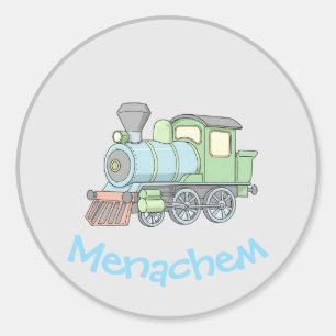 Adesivo Trem upsherin pastel