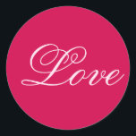 Adesivo Trendy Carmine Invés de Amor Casamento<br><div class="desc">Você pode mudar facilmente as fontes e as cores. Você também pode adicionar seu logotipo e a imagem de fundo conforme desejar.</div>